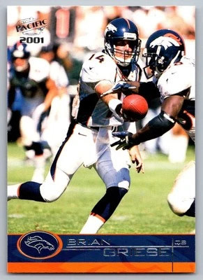 2001 Playoff Preferred Brian Griese Denver Broncos #10 - Image 1 of 2