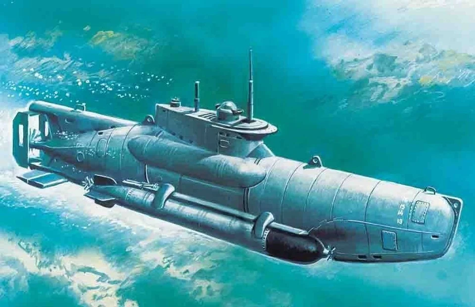 Modello sottomarino ICM S.007 TIPO XXVIIB ""SEEHUND"" TARDO 1/72 - Immagine 1 di 1