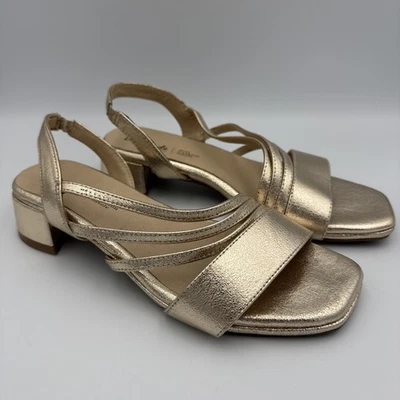 Босоножки с ремешком женские Lifestride Joy 2 металлик золото размер 7,5 - Изображение 1 из 4