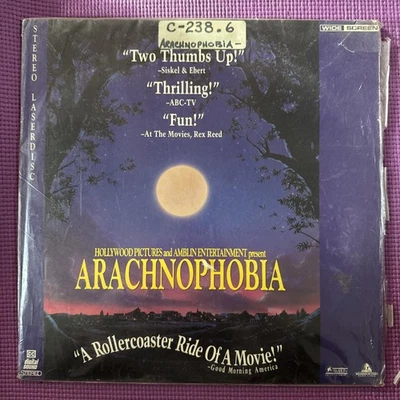 Arachnophobia LaserDisc Widescreen Horror Comedy Film 1990 LD Jeff Daniels EX - Image 1 of 4