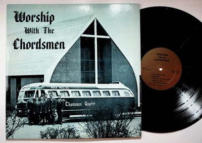 Worship With The Chordsmen LP CR 101 Gospel Quartet Rock Hill SC Rare - Image 1 of 4