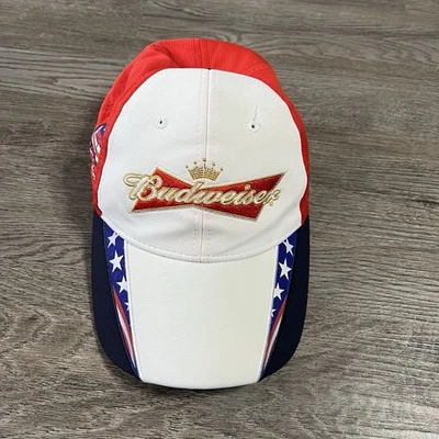 Gorra Nascar Budweiser Racing Kevin Harvick Y2K EE. UU. Cerveza Alcohol Foto 1 de 4