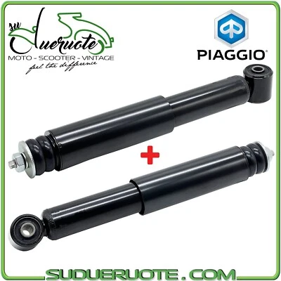 Ammortizzatori Posteriori per Ape Car MP 500 501 600 601 Coppia Ammortizzatore - Immagine 1 di 4