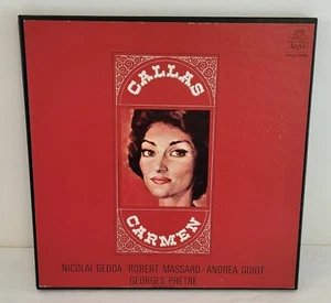 Bizet Pretre, cond. Callas Carmen Angel Stereo SCLX 3650 3LP box set NEAR MINT - Foto 1 di 15