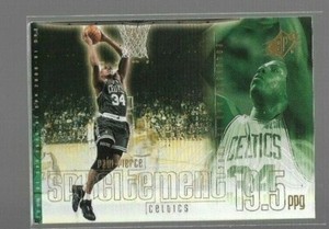 2000-01 SPx SPxcitement Paul Pierce #S12 Celtics