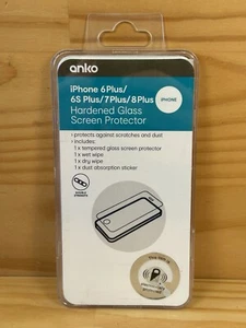 iPhone 6 Plus / 6S Plus/ 7 Plus/ 8 Plus Hardened Glass Screen Protector **NEW** - Picture 1 of 5