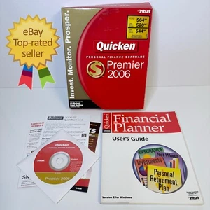 ⚡️RARE Quicken Premier 2006 Personal Finance Software For Windows ⚠️ TESTED - Picture 1 of 6