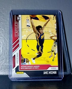 James Wiseman 2020-21 Panini NBA Instant #57 Rookie Basketball Card 1 of 659 - Picture 1 of 2