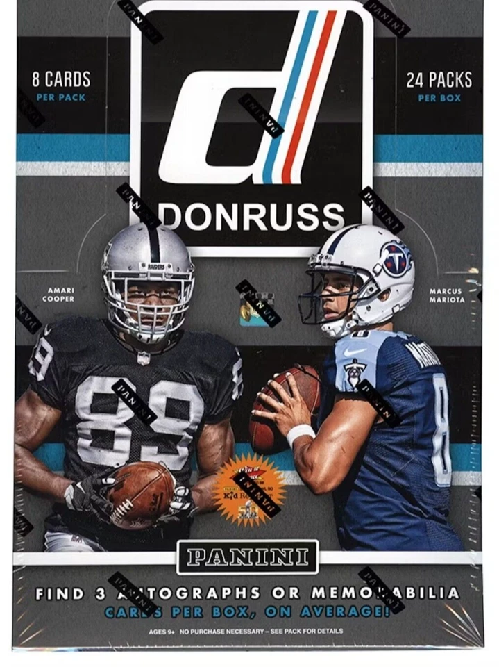2015 Donruss Football - Check Listing For Available Players. All NM/M - Image 1 of 1