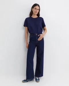 NWOT Sportscraft Alyse Wide Leg Jeans. Dark Wash. Sz 18. Sold Out - Picture 1 of 12