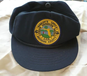 Vintage Broward County Sheriff's Office Citizen Observer Patrol Hat - Picture 1 of 3