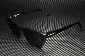SAINT LAURENT SL 276 MICA 001 Black Cat Eye Women's 53 mm Sunglasses - Picture 1 of 5
