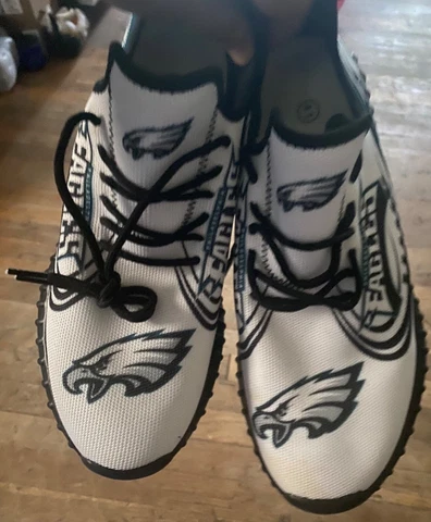 NWOB Philadelphia Eagles athletic shoes UK 41 USA M 7.5 USA W 8.5 Cover