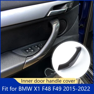 7 Colors Interior Door Handle Outer Trim Cover Fits for BMW X1 F48 F49 15-22 - Picture 1 of 25