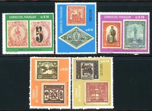 Stamps Paraguay, Scott # 1089-1094 Mint VLH - Picture 1 of 2