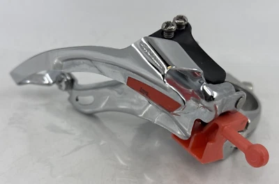 NOS Shimano Deore XT FD-M739 28.6mm Clamp-On Down Pull Front Derailleur - Image 1 of 4