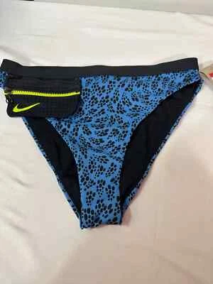 Nike Mujeres Fiesta Lunares Cintura Alta Bikini Parte Inferior Moda Nadar Nuevo Talla Pequeña $50 Foto 1 de 3