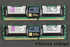 Kingston KTD-WS667/8G 8GB kit of 2x4GB PC2-5300F-555-11-E0 Server memory RAM - Picture 1 of 1