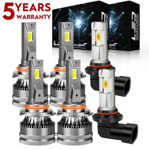 Faros LED para Ford Expedition 2003-2006 luz antiniebla alta baja blanca V15QC - Imagen 1 de 15