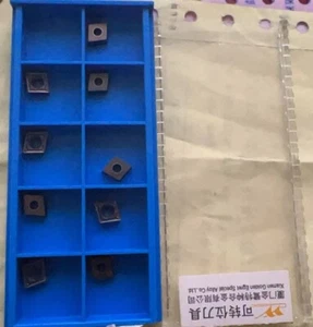9pcs CCMT060204-MM GS3115 GESAC Tools CNC blade Carbide Inserts Original - Picture 1 of 2