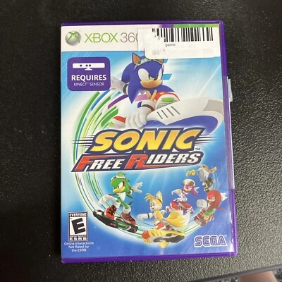 Xbox 360 Kinect Sonic Free Riders CIB Complete Tested & Working - Image 1 of 4