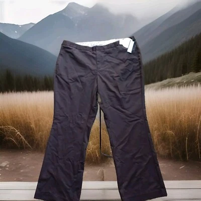 Levi Strauss Dockers Bria Pants Custom Waistband BROWN 22W MED New With Tags - Image 1 of 4