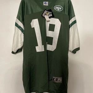 Vtg 1998 Starter NFL New York Jets #19 K Johnson Men's 52 XL Football Jersey NWT - Picture 1 of 4