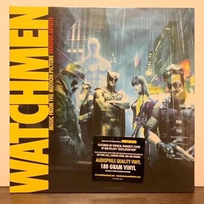 WATCHMEN, OST Soundtrack, Orig 2009 Warner/Reprise Vinyl LP SEALED! 1st Pressing - Image 1 of 4