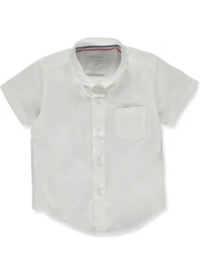 French Toast Boys' S/S Oxford Shirt - Picture 1 of 2