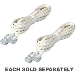 Prise RJ12 à 6 positions à 4 conducteurs vers câble de prise RJ45, norme de haut - Photo 1/5