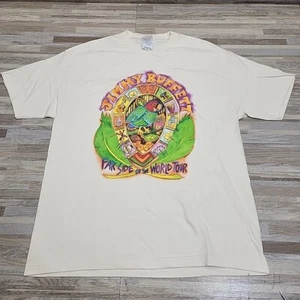 2002 Jimmy Buffett Far Side Of The World Tour Vintage T-shirt Mens XL - Picture 1 of 9