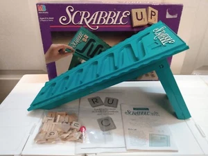 Vintage 1996 Milton Bradley Scrabble UP Vertical Word Board Game Fully Complete - Picture 1 of 6