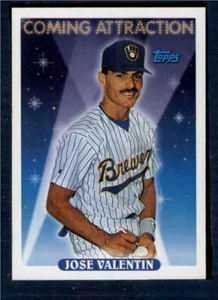 1993 Topps #804 Jose Valentin NMMT (RC) Brewers - Picture 1 of 2