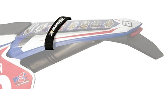 cinghia presa posteriore moto Blackbird nero parafango enduro estremo traino