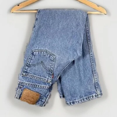 Vintage Levis Jeans Kids Size 10 550 Relaxed Fit Denim Red Tab Pants 90s - Image 1 of 4