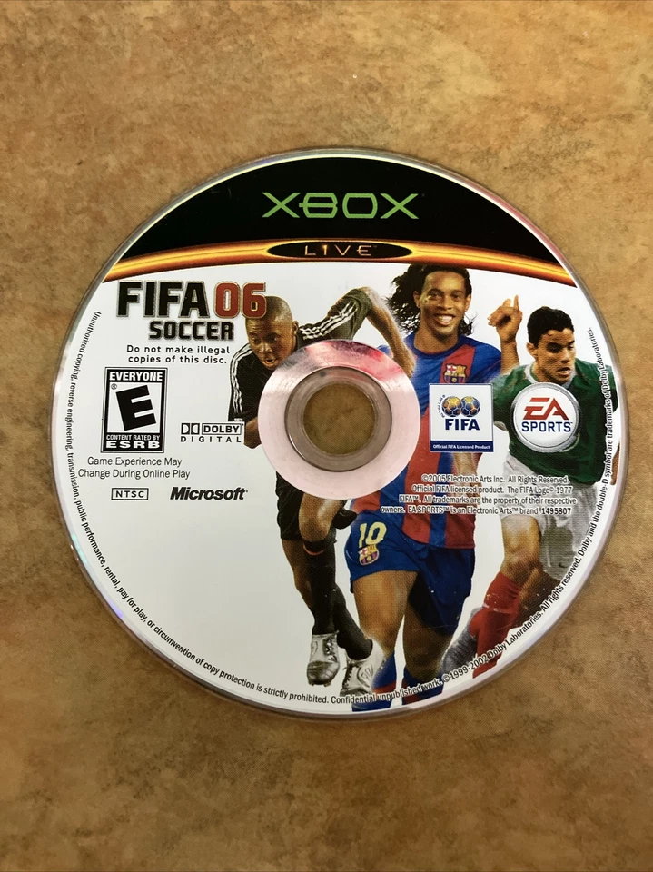 FIFA 06 Soccer (Xbox, 2005) EA Sports Tested Works Great Disc Only - Image 1 of 1