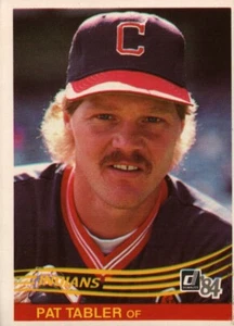 Donruss Baseball #536 1984 - Pat Tabler - Cleveland Indians 84-448 - Imagen 1 de 2