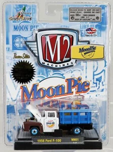 M2 Machines 1956 Ford F-100 Moon Pie Edizione Limitata - 31500 13-10 Marrone/Bianco - Foto 1 di 4