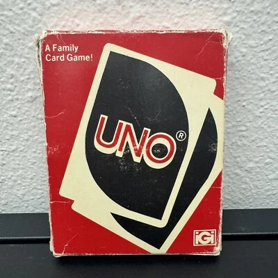 UNO Vintage 1979 Card Game by International Games Inc. 70s Nostalgia Retro - Image 1 of 3