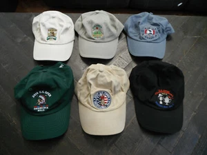 lot of 6 SGA MEMBER caps hats u.s open pebble beach pinehurst etc - Picture 1 of 15