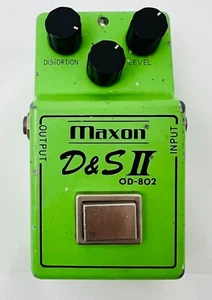 Pedal efecto guitarra Maxon OD-802 hecho en Japón desde JAPÓN probado - Imagen 1 de 6