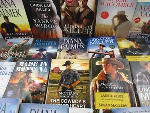 Womens Western Cowboy Romance Fiction Novels - Large Selection Combine Shipping - Picture 1 of 70