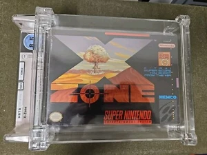 X-Zone Super Nintendo SNES, New Sealed GRADED WATA 8.5 / A - Picture 1 of 6