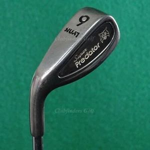 LH VINTAGE Lynx Super Predator USA Single 6 Iron Factory Steel Stiff - Picture 1 of 2