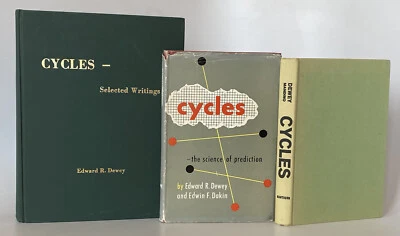 1947-1971 Complete Edward Dewey Cycles Collection ~ Wall Street ~ Stock Market  Foto 1 de 4