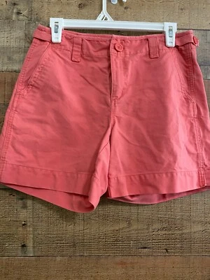 Pantalones cortos informales Bass by GH Bass Co para mujer mandarina 100 % algodón - talla 6 Foto 1 de 3