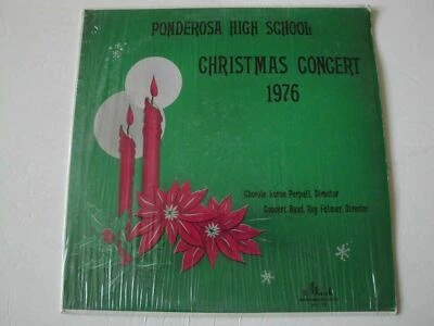 PONDEROSA HIGH SCHOOL CHRISTMAS CONCERT 1976 VINYL LP MARK MC-1609, STEREO EX - Image 1 of 3