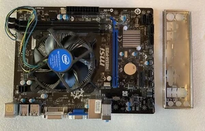 MSI H81M-P33 ATX + i3-4th Gen 2.90 CPU Socket 1150 DDR3 - Picture 1 of 6