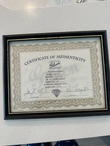 Gibson 1994 100th Anniversary Centennial SJ-200 #62 Of 100 Certificate. - Picture 1 of 1