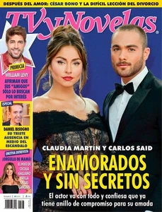 CLAUDIA MARTIN TVYNOVELAS CARLOS SAGTE MEXIKANISCHES MAGAZIN SPANISCH 2025 - Bild 1 von 1